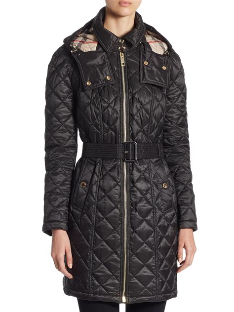 burberry baughton quilted coat outfvi9t|Burberry Baughton Quilted Coat Women .